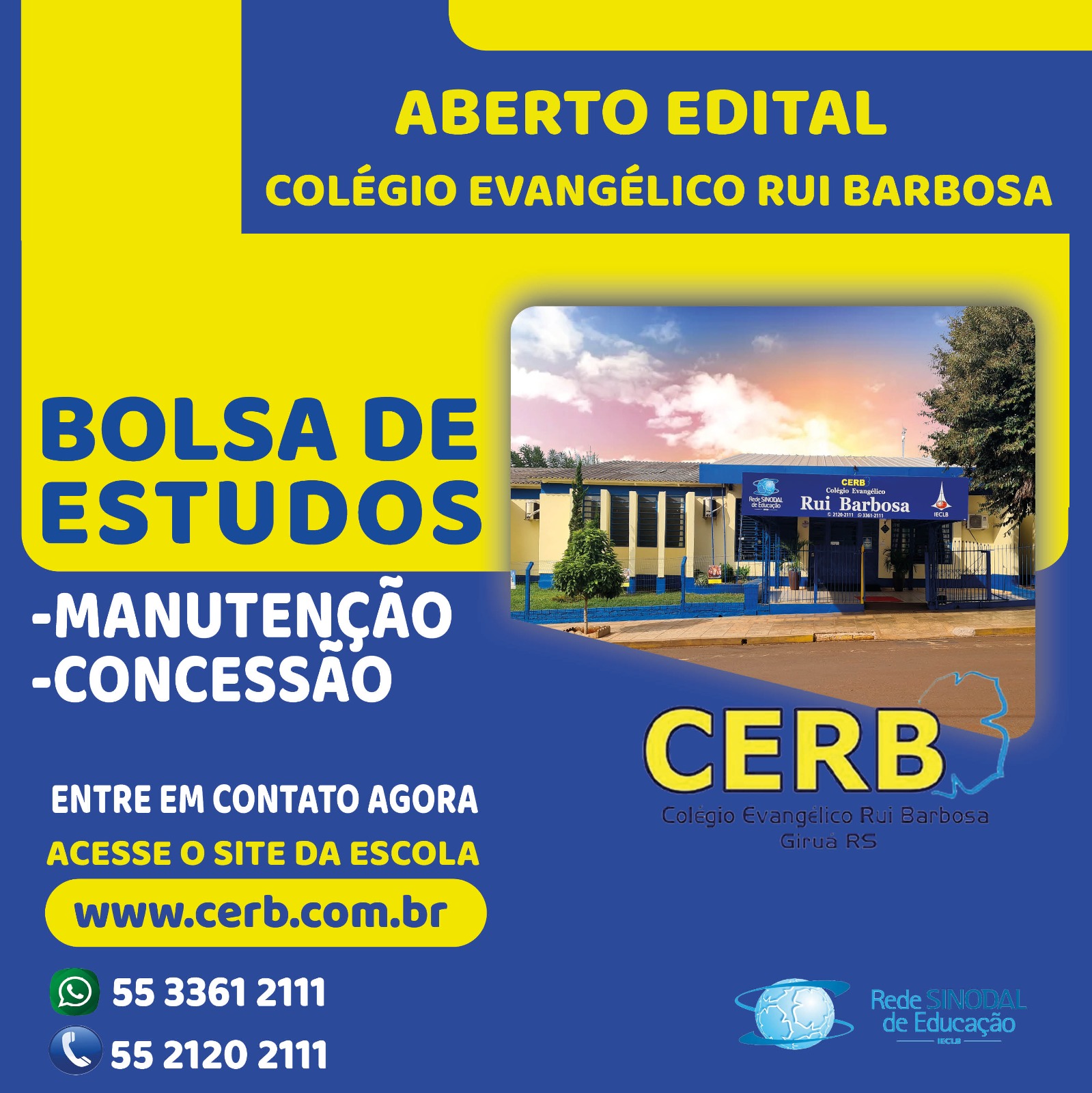 Bolsa de Estudo - Manutenção e Concessão